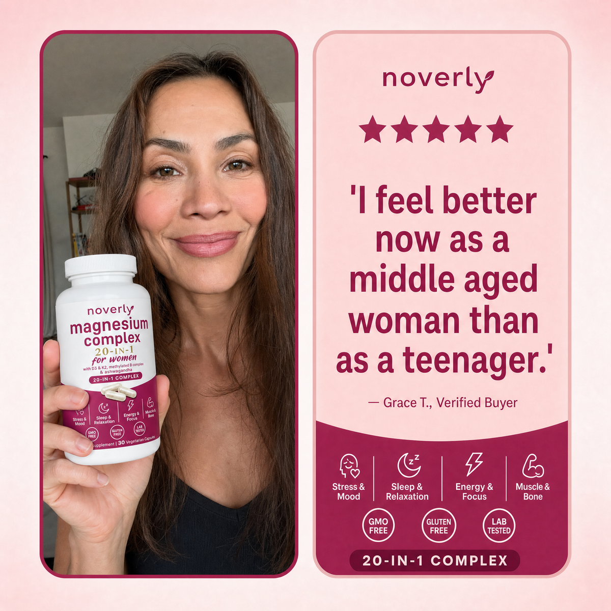 Grace T., verified buyer