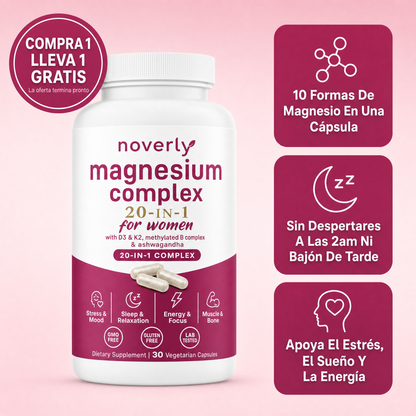 Complejo de magnesio para mujeres