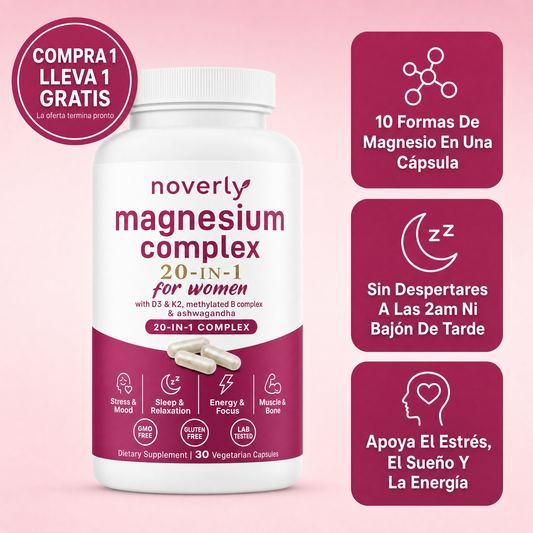 Complejo de magnesio para mujeres