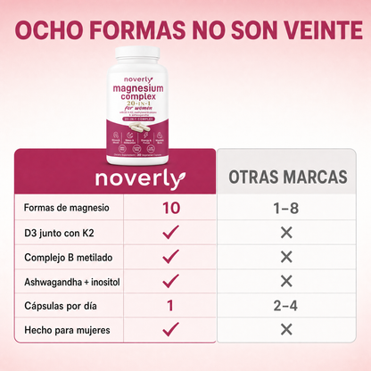 Complejo de magnesio para mujeres