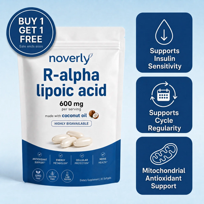 R-Alpha Lipoic Acid — 600mg Pure R-Form Softgels