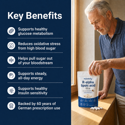 R-Alpha Lipoic Acid — 600mg Pure R-Form Softgels