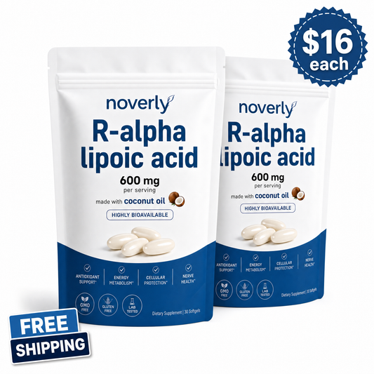 R-Alpha Lipoic Acid — 600mg Pure R-Form Softgels