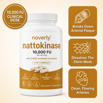 Nattokinase 10,000 FU Clinical Strength