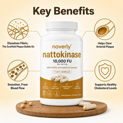 Nattokinase 10,000 FU Clinical Strength