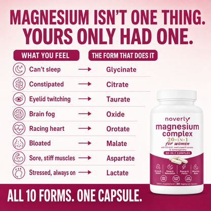 Magnesium Women's Complex — All 10 Forms