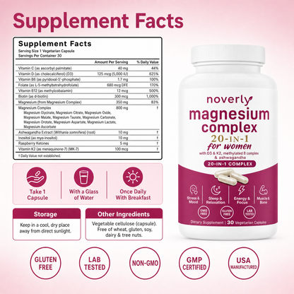 Magnesium Women's Complex — All 10 Forms