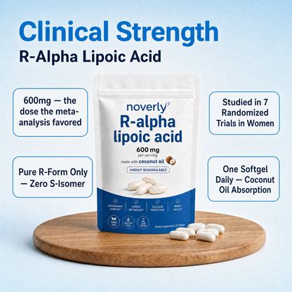 R-Alpha Lipoic Acid — 600mg Pure R-Form Softgels