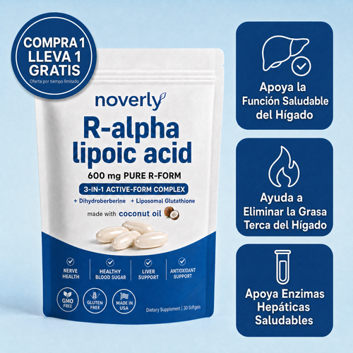 Noverly 3 en 1 apoyo hepático - compra 1 lleva 1 gratis