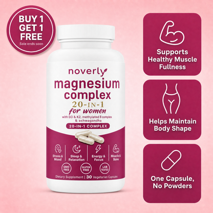 Noverly GLP-1 Muscle Support Magnesium Complex