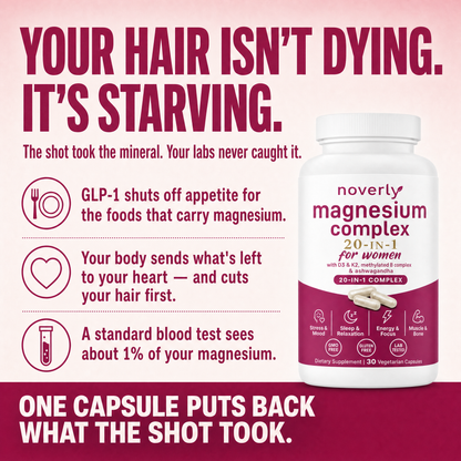 Your hair isn't dying. It's starving.