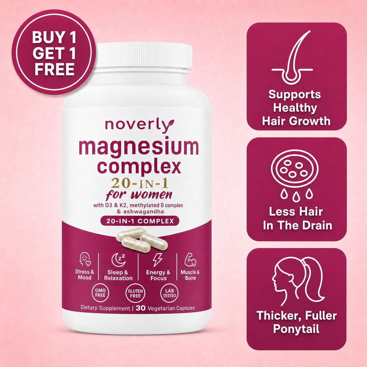 GLP-1 Hair Support — Buy 1 Get 1 Free